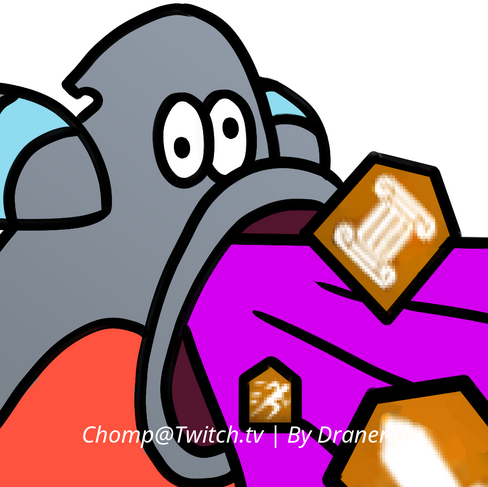 Chomp@Twitch.tv | By Draneria