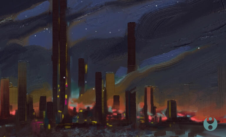 City Sketch | by Draneria